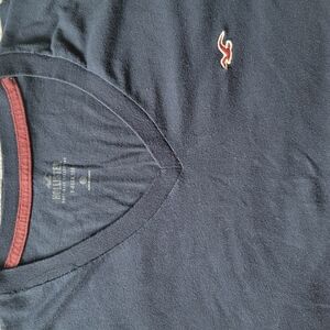 Hollister Blue Short Sleeve Tee Casual Comfort